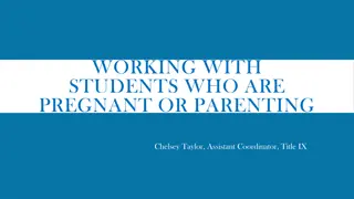 Supporting Pregnant and Parenting Students in Education