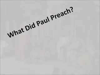 Heralding the Gospel of Christ: Proclaiming the Cross with Paul