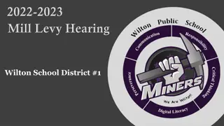 Understanding Wilton School District Mill Levy and Financial Management