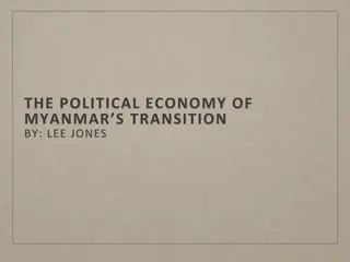 Myanmar's Transition to Mediated Capitalism: A Political Economy Analysis by Lee Jones
