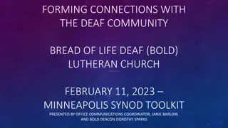 Deaf Community Workshop: Building Connections and Enhancing Understanding