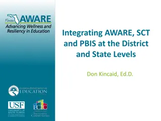 Integrating AWARE, SCT, and PBIS for Advancing Wellness and Resiliency in Education
