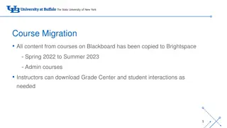 Course Migration and Data Management Policy Update