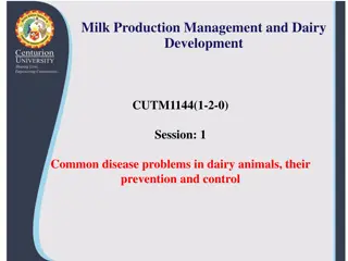 Common Dairy Animal Diseases: Prevention and Control Strategies