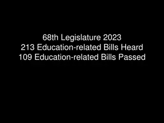Education-Related Bills Passed in the 68th Legislature 2023