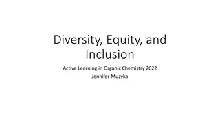 Active Learning Strategies for Diversity and Inclusion in Organic Chemistry