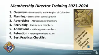 Effective Strategies for Knights of Columbus Membership Growth and Engagement