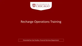 Understanding Recharge Operations in Financial Services at the University of Chicago