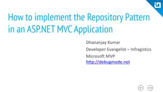 Implementing Repository Pattern in ASP.NET MVC Application