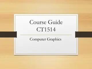Computer Graphics Course Guide: Adobe Photoshop & Blender Introduction