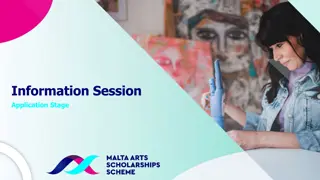 Malta Arts Scholarships Application Guide