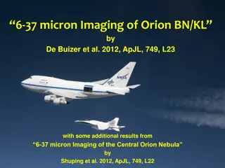 In-depth Study of Orion Nebula Infrared Imaging Results 2012
