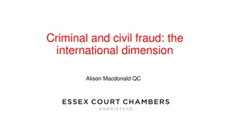 Understanding International Criminal and Civil Fraud Overlaps