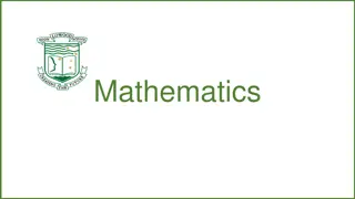 Exploring Mathematics Courses and Pathways in Education