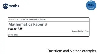 Math Practice Questions and Examples