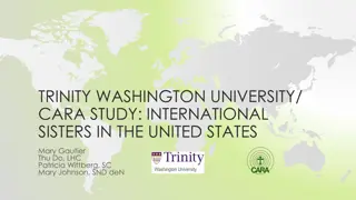 Pathways and Support for International Sisters in the United States