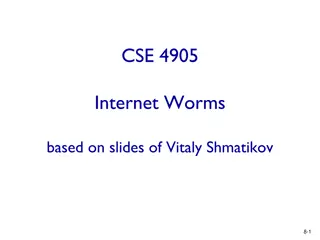 Understanding Internet Worms and Viruses: Threats and Propagation