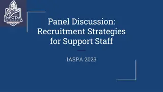 Strategies for Recruitment of Support Staff in Education Sector