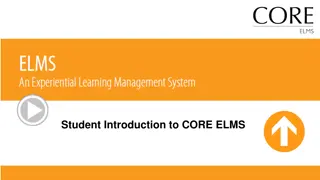 Effective Guide to CORE ELMS Account Management