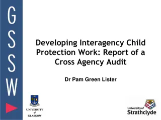 Audit of Interagency Child Protection Work: Report Analysis & Methodology