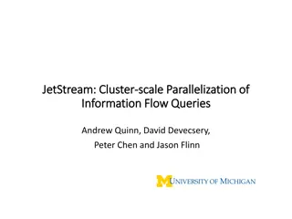 Parallelization of Information Flow Queries and Dynamic Information Flow Tracking