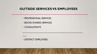 Professional Services Overview for School Districts