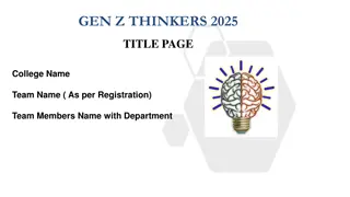 Innovative Solutions for Gen Z Thinkers 2025