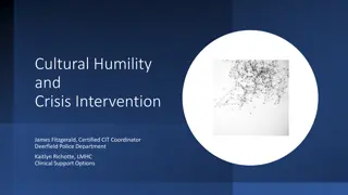 Understanding Cultural Humility in Crisis Intervention