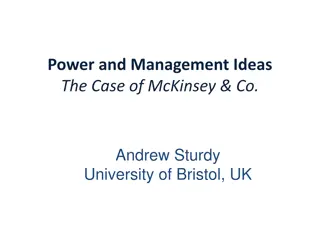 McKinsey & Co.: The Power and Management Dynamics Uncovered