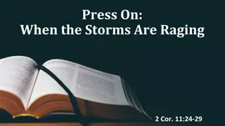 Handling Life's Storms: Lessons from Paul's Endurance