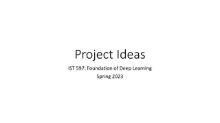 Innovative Projects Exploring Neural Network Capabilities in Deep Learning