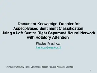 Knowledge Transfer for Aspect-Based Sentiment Classification