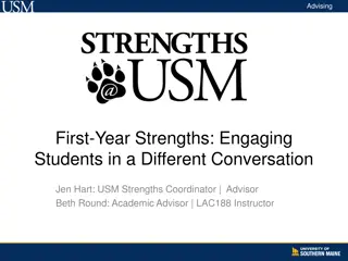 Shift Your Conversation to Strengths-Based Advising for First-Year Success