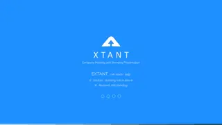 XTANT Company Naming & Branding: Standing Out and Resilient