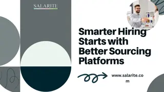 Smarter Hiring Starts with Better Sourcing Platforms