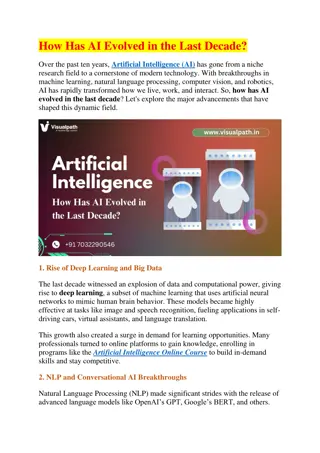 Artificial Intelligence Training | Top Institute in Hyderabad