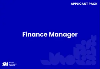 Finance Manager Role at University of Bath Student Union
