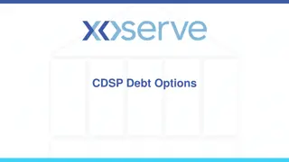 Managing CDSP Bad Debt and Customer Failures