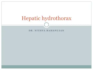 Understanding Hepatic Hydrothorax: Causes, Symptoms, and Diagnosis
