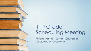 Understanding 11th Grade Scheduling & Graduation Requirements