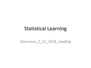Understanding Statistical Learning Theory and Applications
