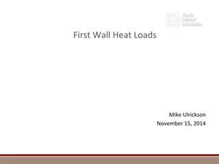 Implications of First Wall Heat Loads in Fusion Reactor Design
