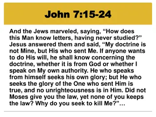 Understanding Righteous Judgment in Scriptures