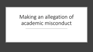 Understanding Academic Misconduct: Identification and Consequences