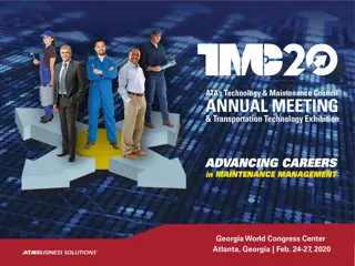 Technology & Maintenance Council Meeting Guidelines