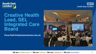 Creative Health Lead Priorities and Initiatives in Greater London