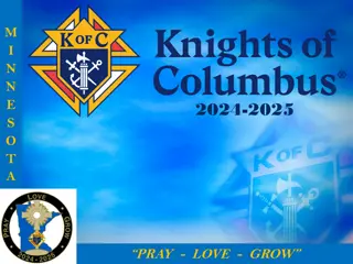 Knights of Columbus Minnesota Programs 2024-2025 Faith in Action