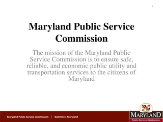 Maryland Public Service Commission Solar Application Process Update