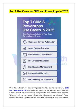 Microsoft Dynamics CRM Online Training | CRM Certification