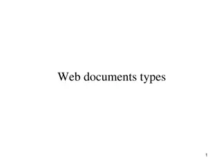Understanding Different Types of Web Documents and Their Advantages